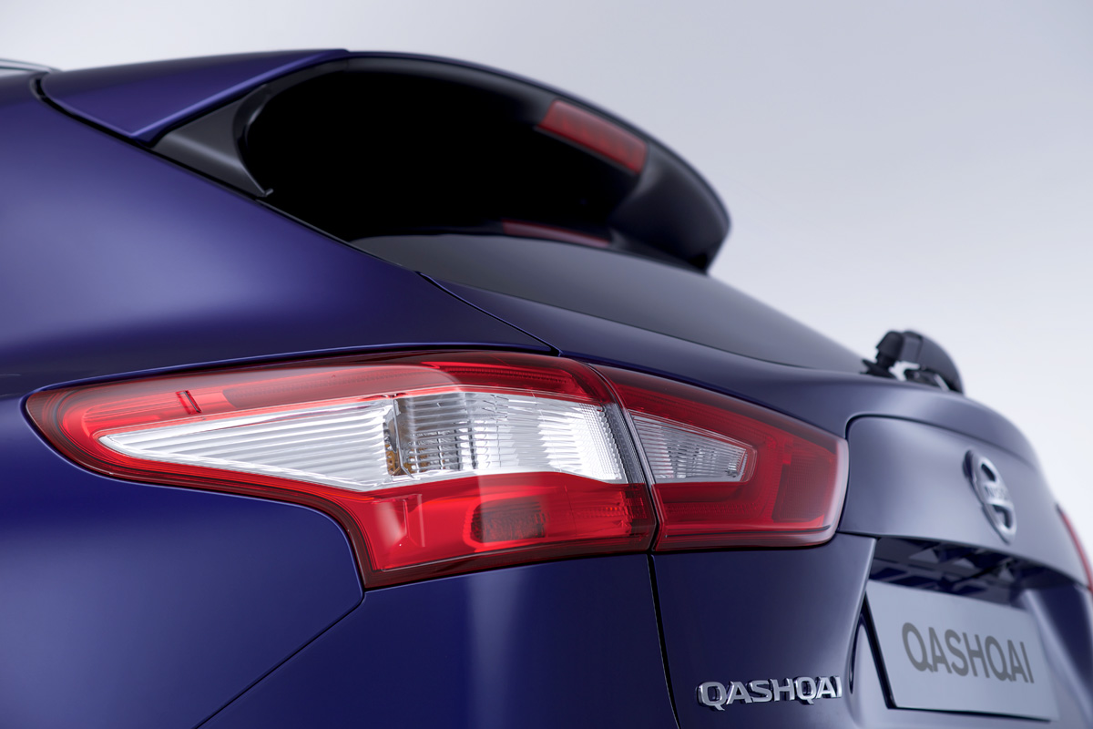 Nissan Qashqai rear lights