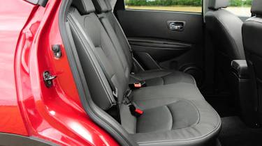 Nissan Qashqai rear seats