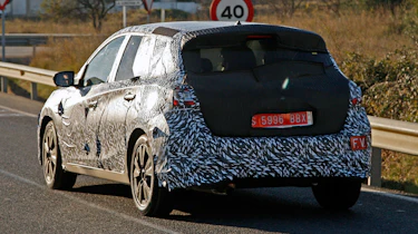 Nissan VW Golf rival rear