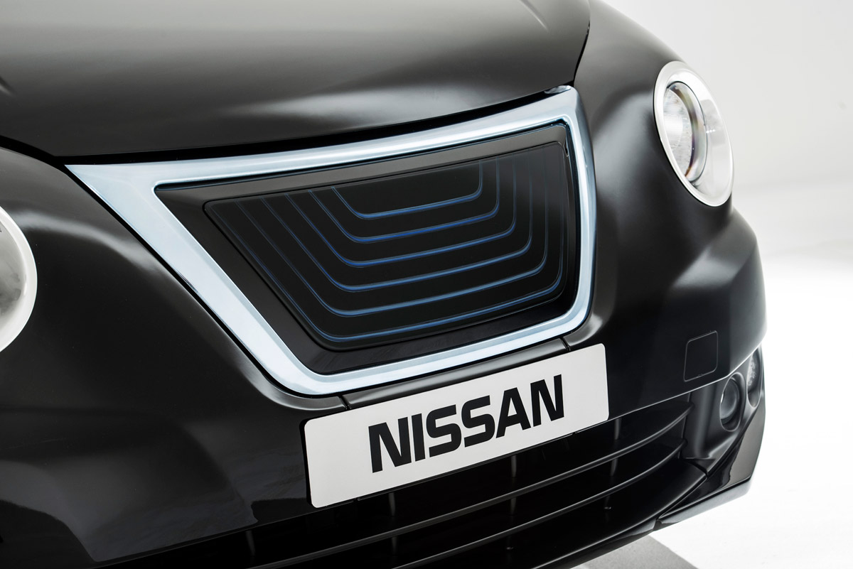 Nissan electric taxi 2015 grille