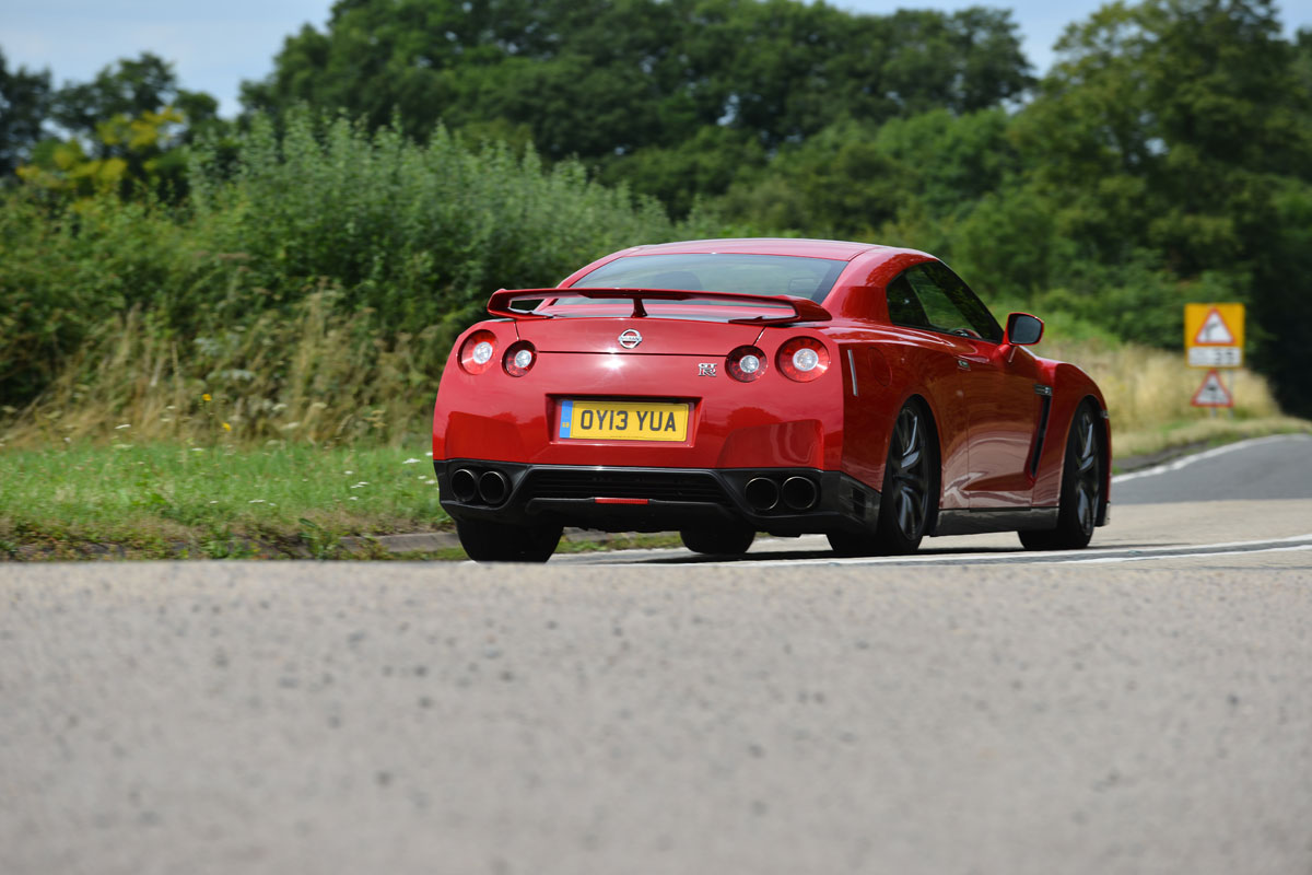 Nissan GT-R 2013 rear action