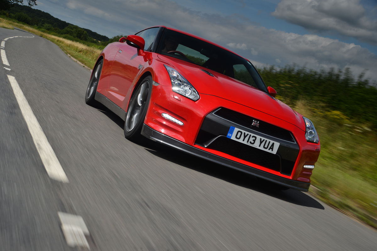Nissan GT-R track