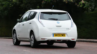 Nissan Leaf Visia rear action