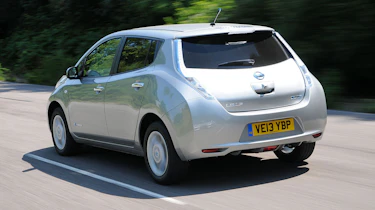 Nissan Leaf rear action