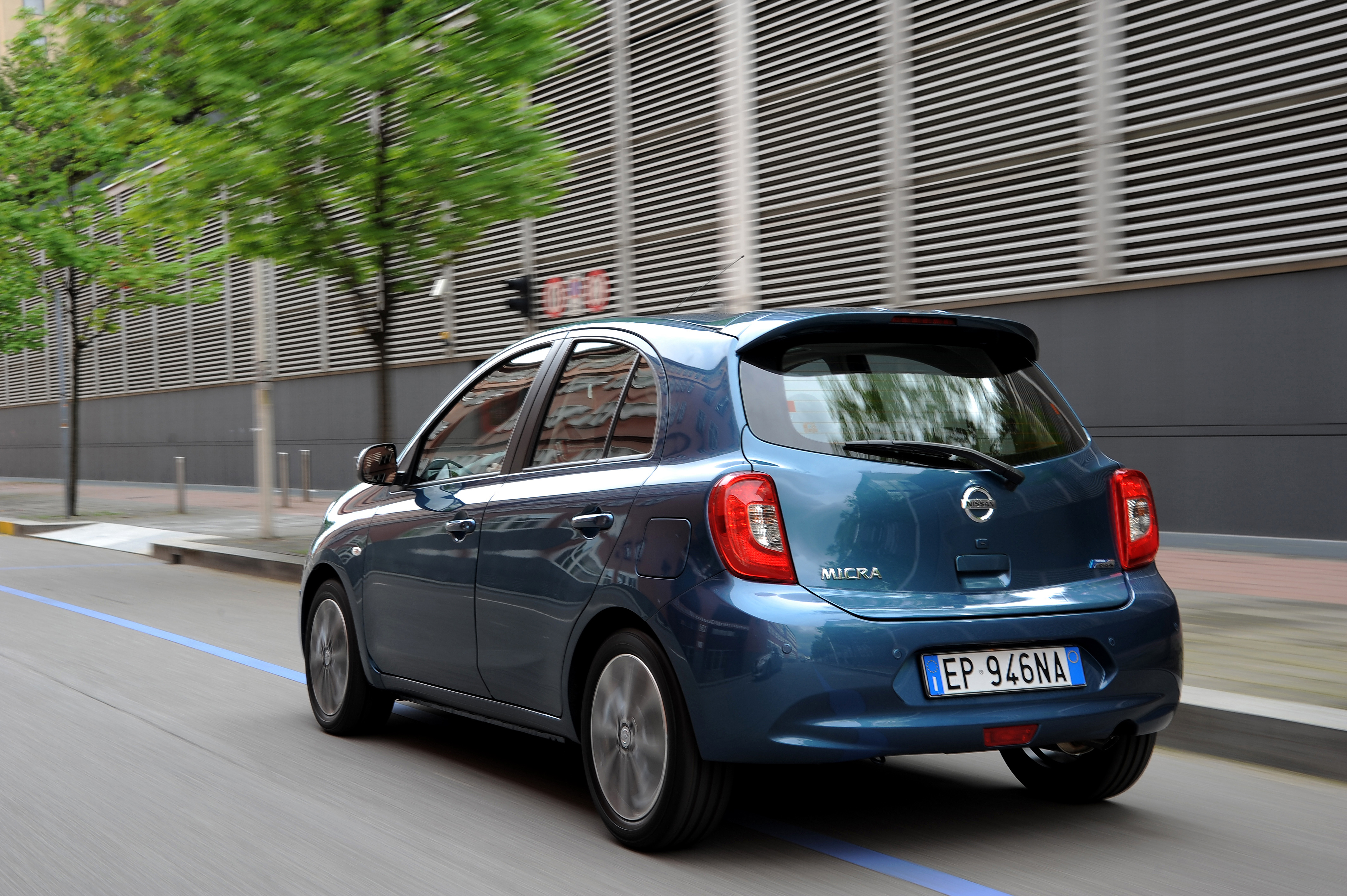 Nissan Micra rear view