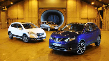 Nissan Qashqai vs Suzuki SX4 S-Cross vs Kia Sportage