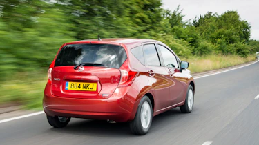 Nissan Note 2014 rear action
