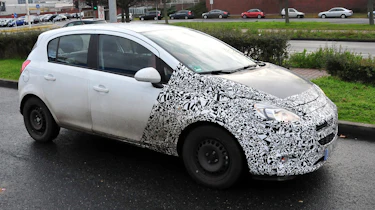 Opel Corsa spy shot