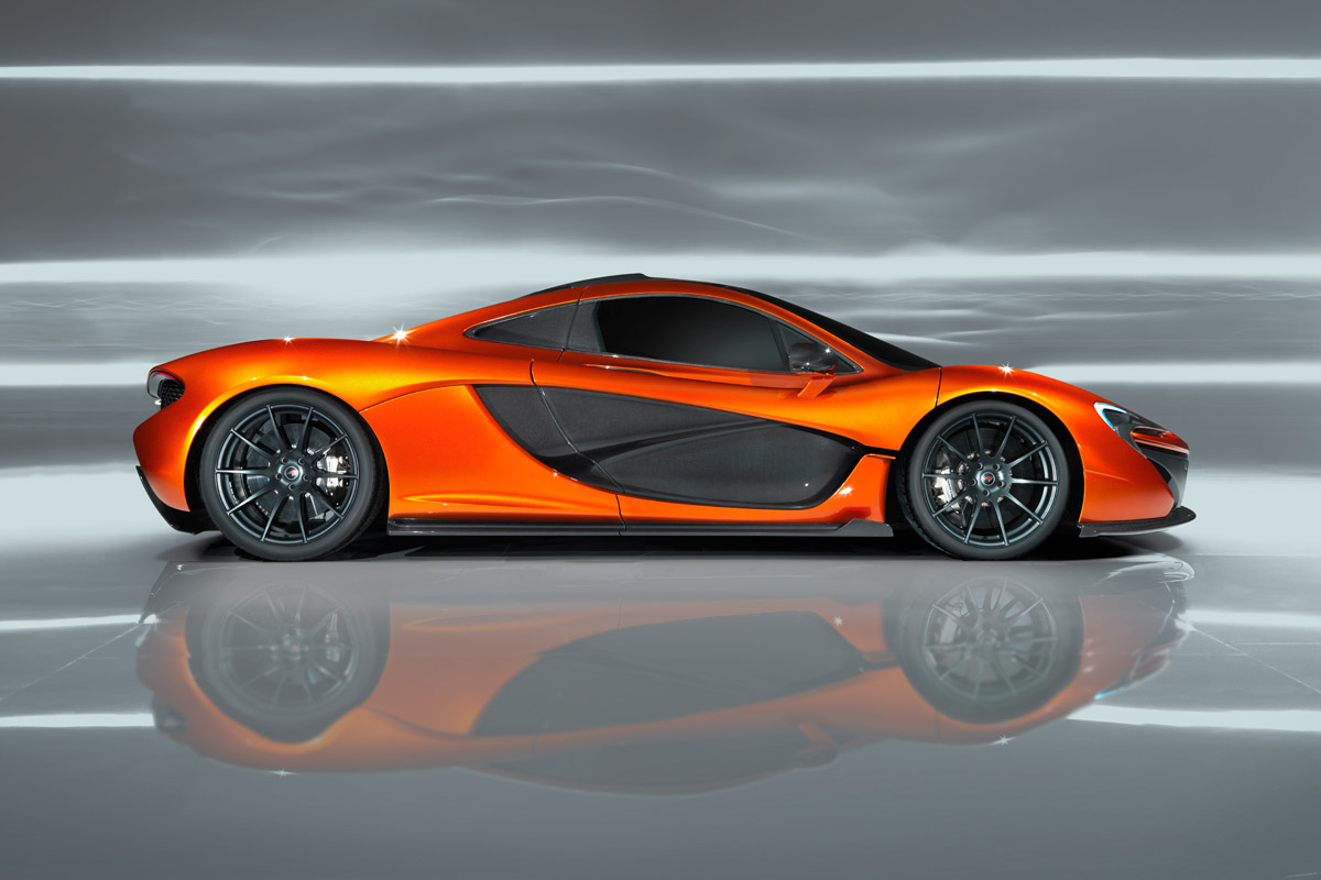 McLaren P1 side profile