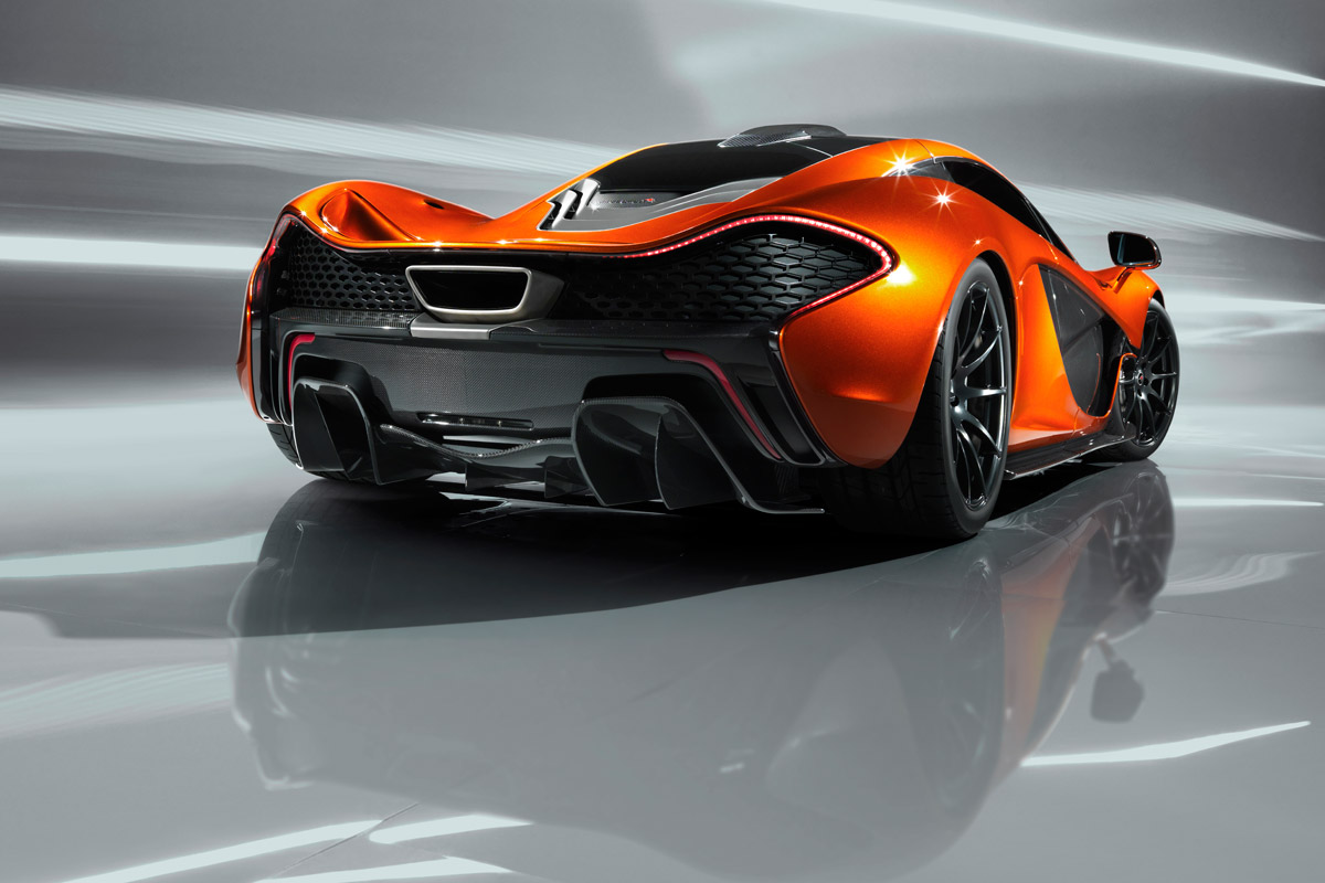 McLaren P1 rear