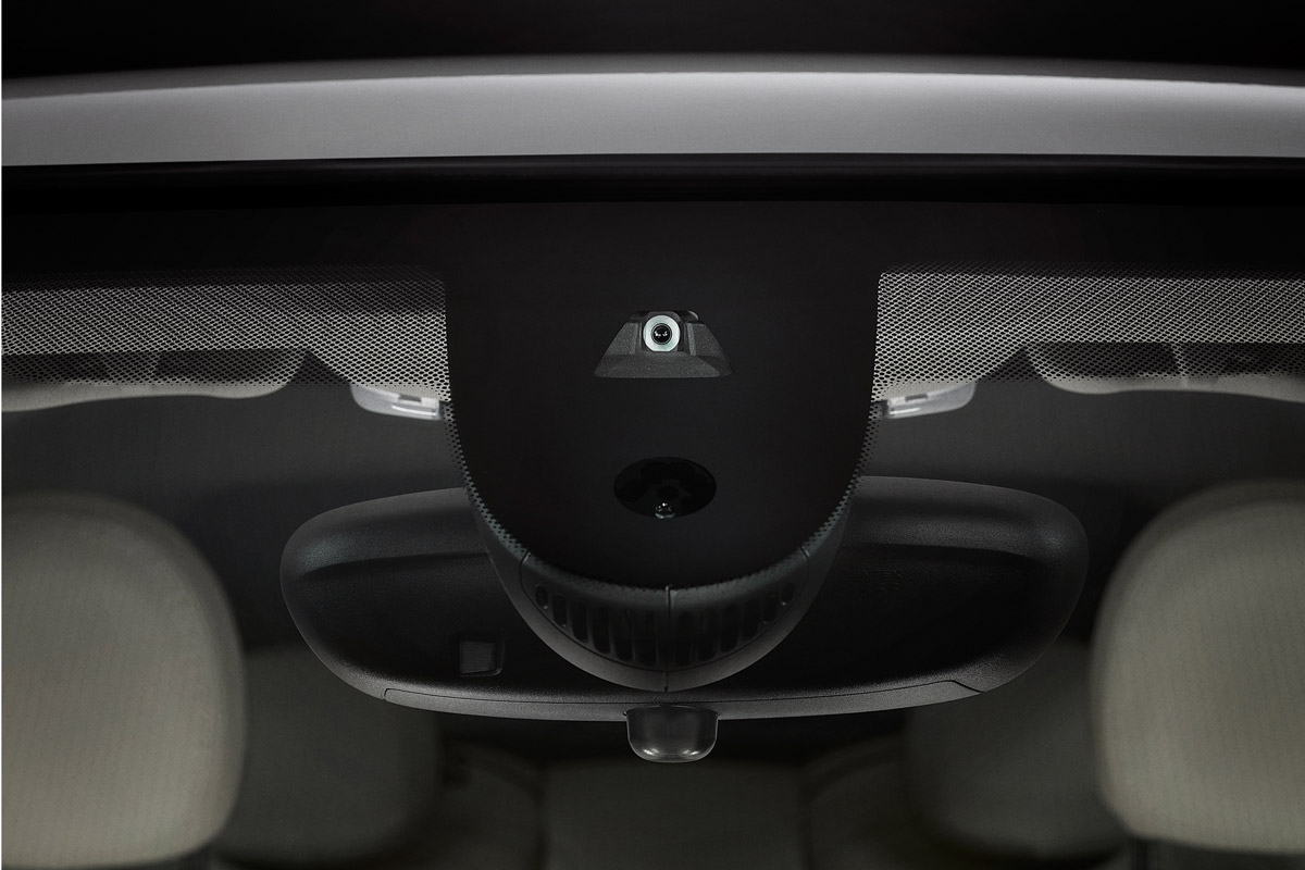 MINI windscreen-mounted camera