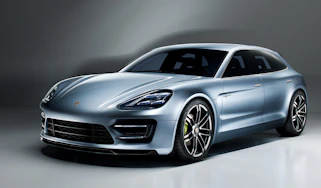 Porsche Panamera Sport Turismo front tracking