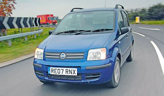 Fiat Panda front cornering
