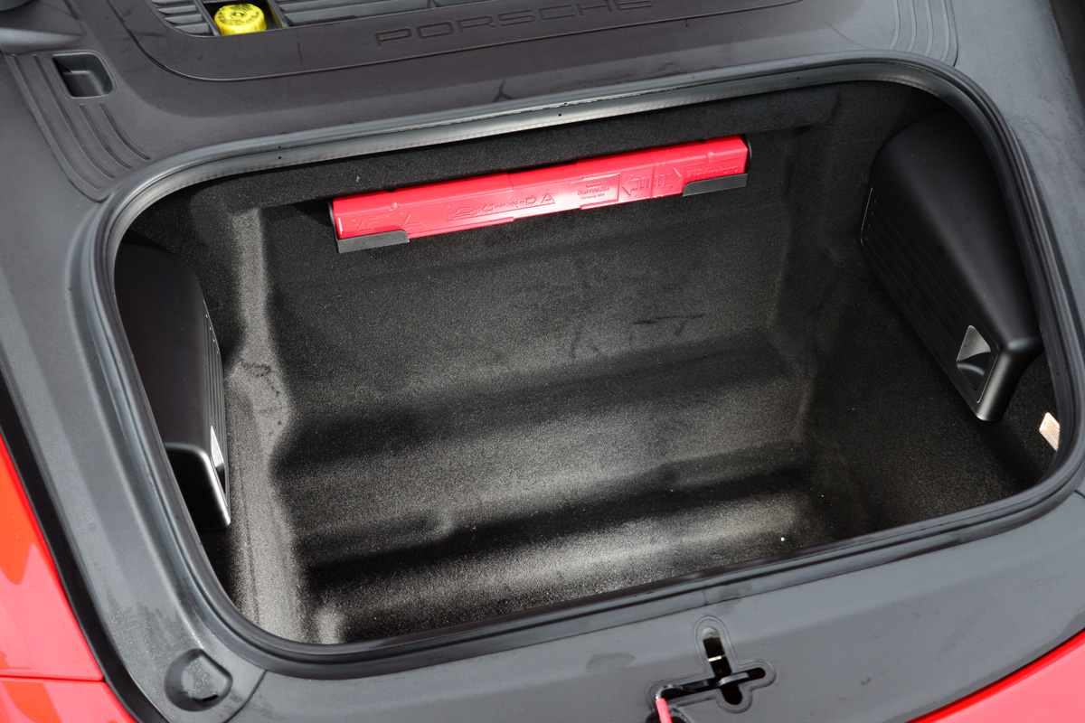 Porsche Cayman boot