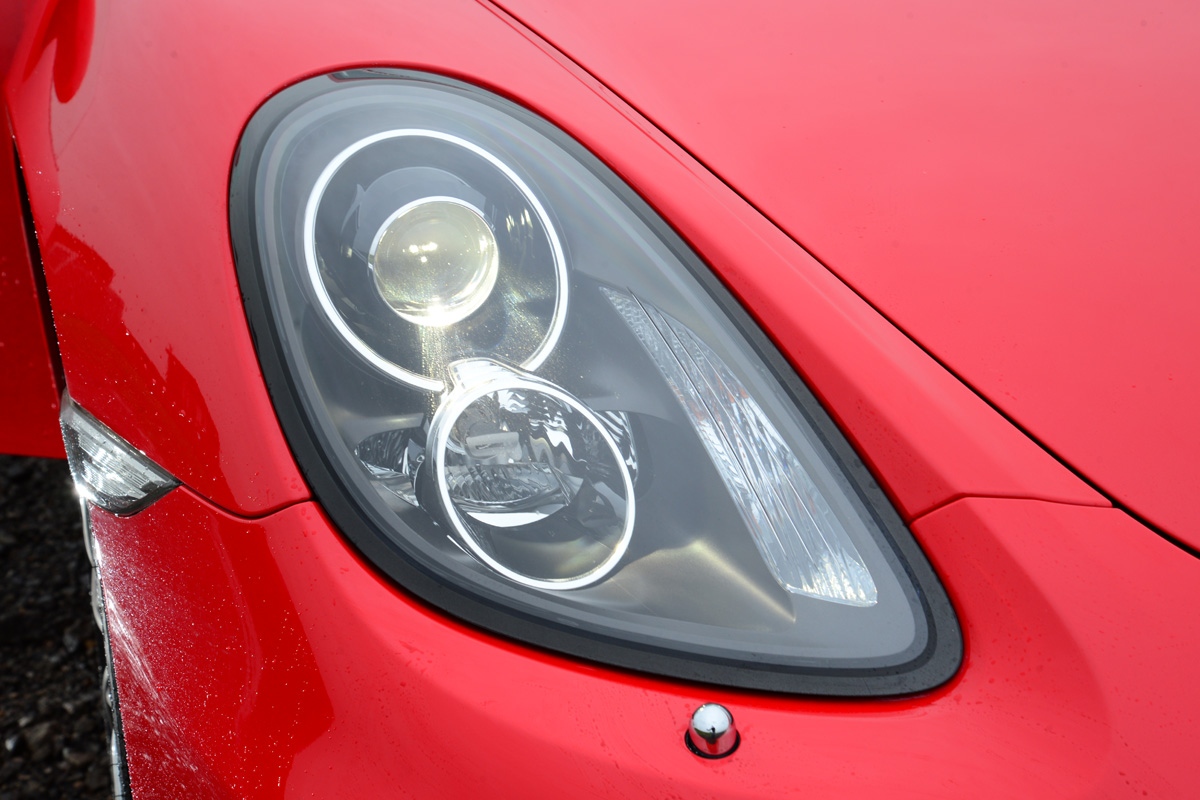 Porsche Cayman headlights 