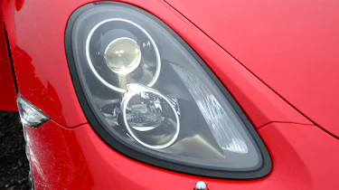Porsche Cayman headlights
