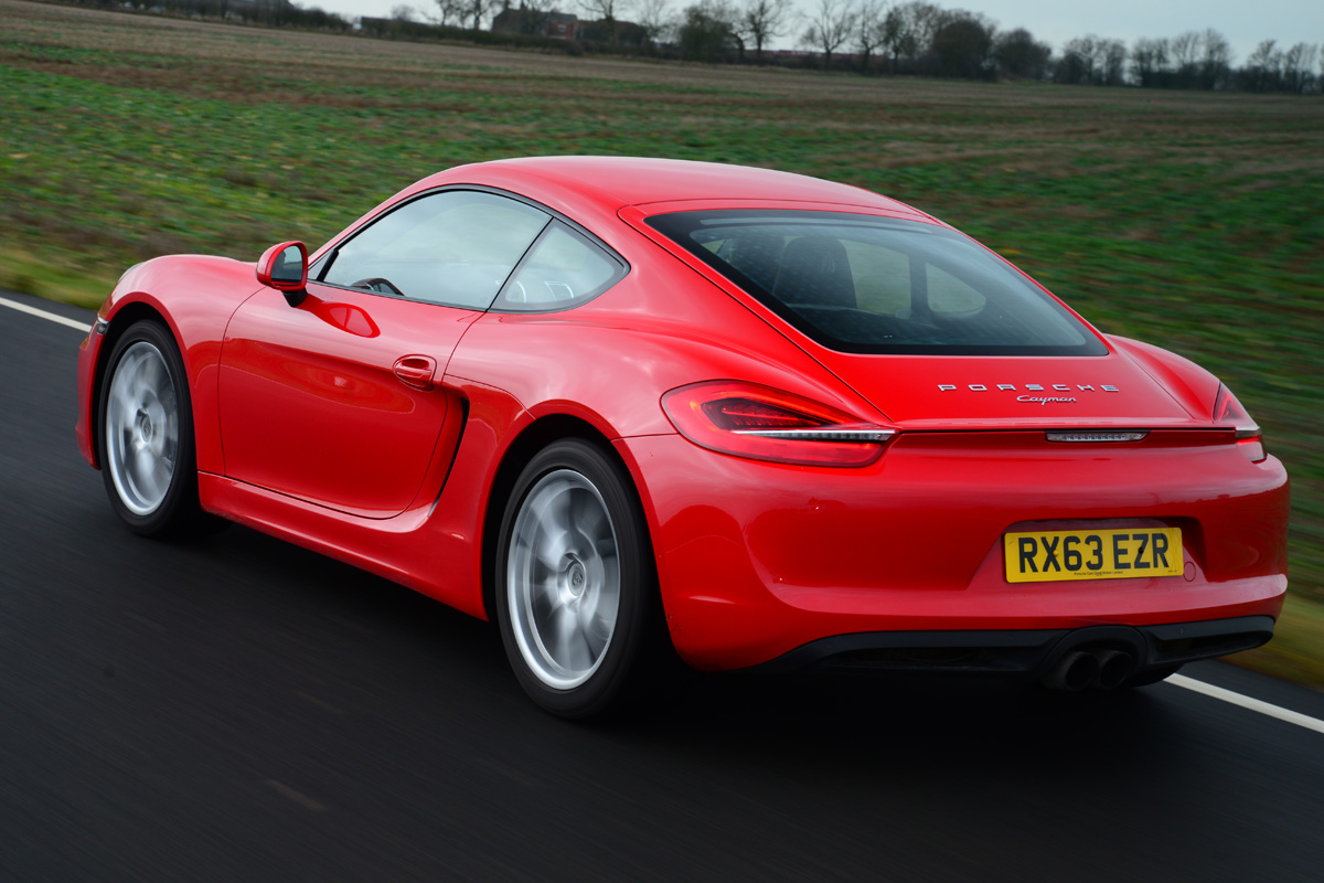 Porsche Cayman rear 