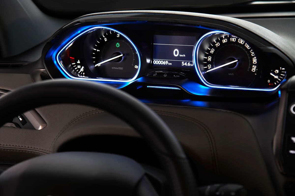 Peugeot 2008 dials