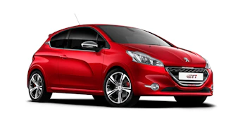 Peugeot 208 GTi front tracking