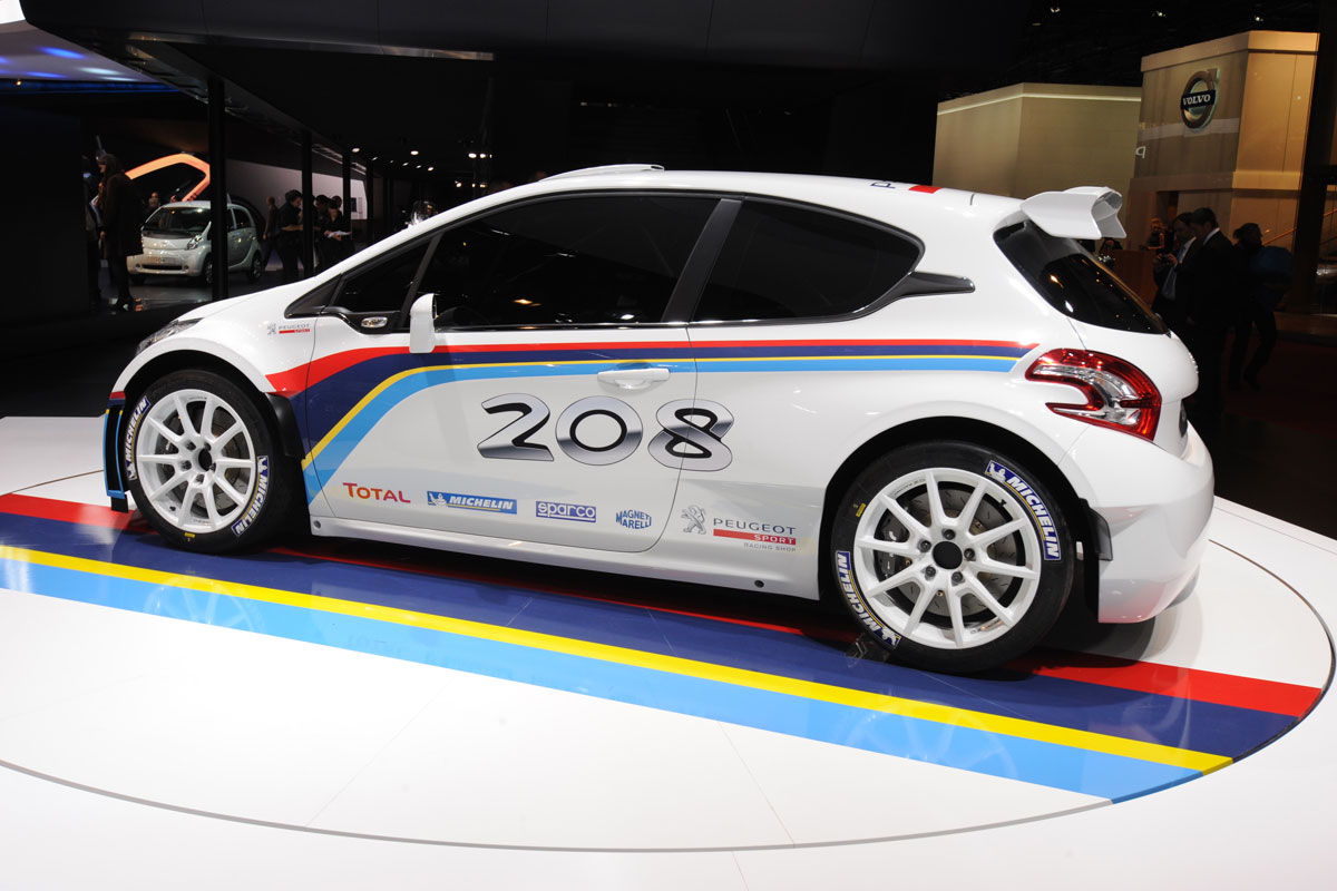 Peugeot 208 Type R5 rally car
