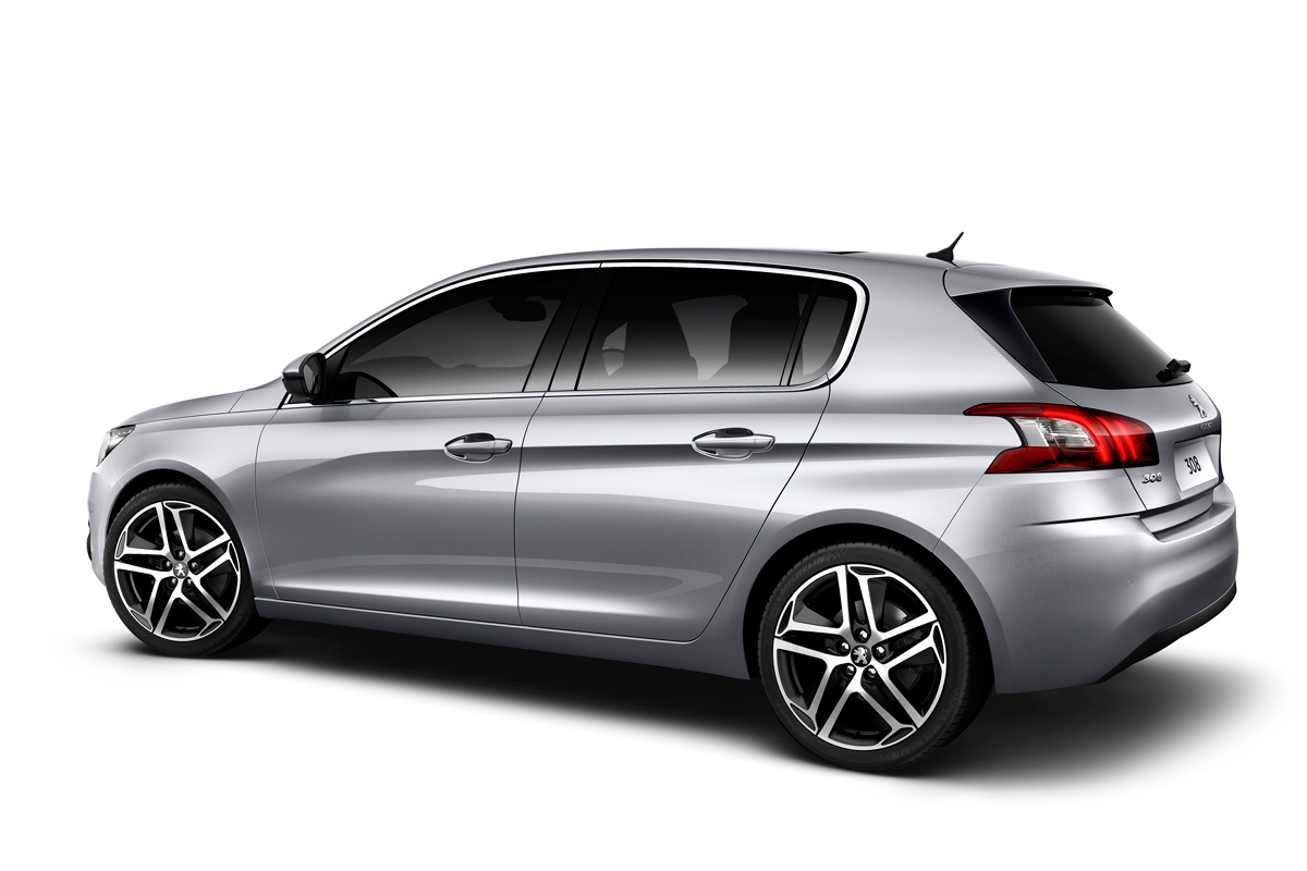 Peugeot 308 rear three-quarters
