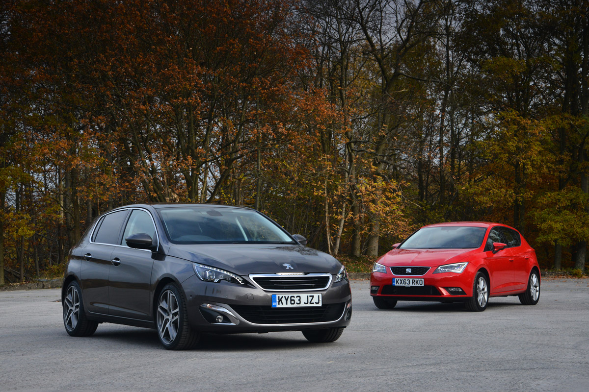 Peugeot 308 vs SEAT Leon header