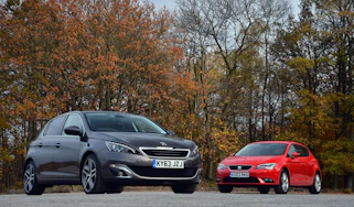 Peugeot 308 vs SEAT Leon main