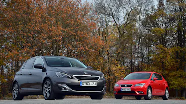 Peugeot 308 vs SEAT Leon main