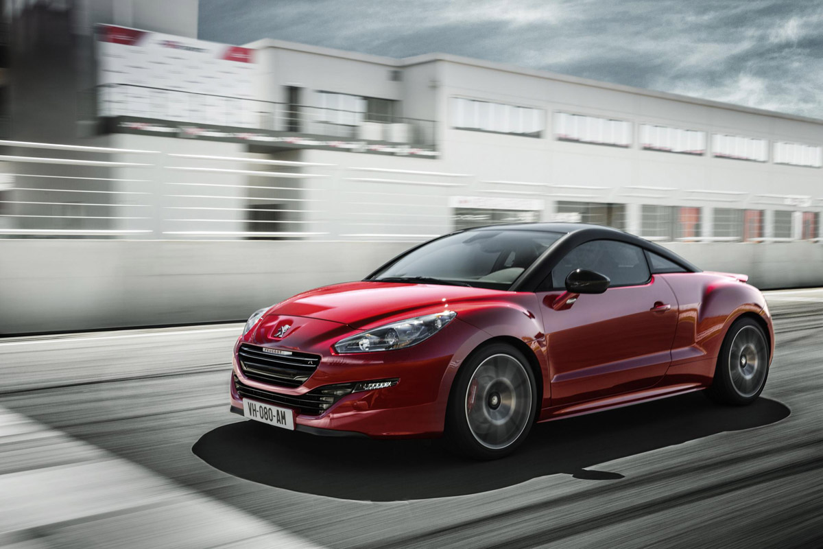 Peugeot RCZ R coupe 2014 side track