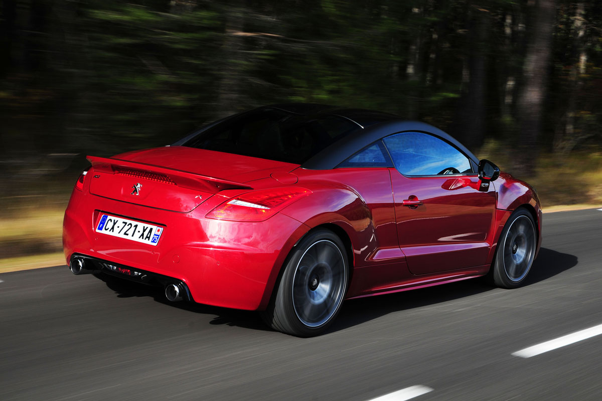 Peugeot RCZ R rear tracking