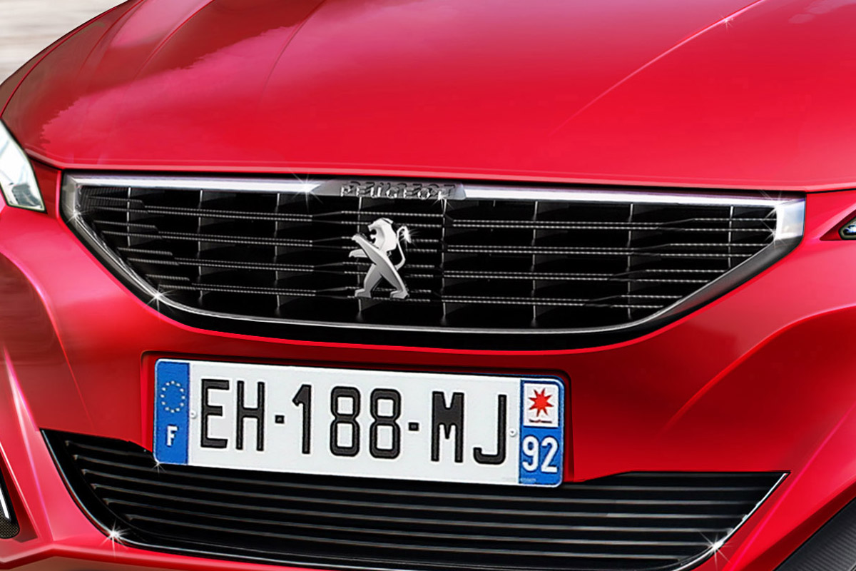 Peugeot 408 GT badge