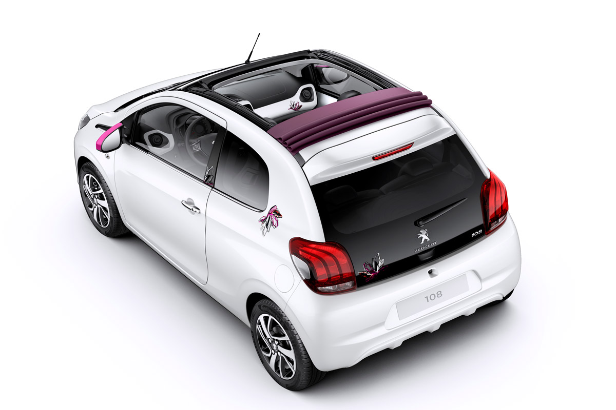 Peugeot 108 cab open
