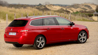 Peugeot 308 SW estate rear static