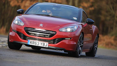 Peugeot RCZ R 2014 UK front action