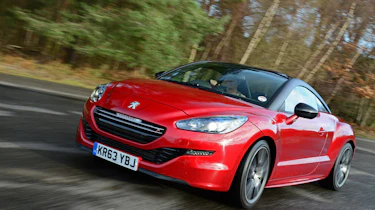 Peugeot RCZ R 2014 UK front corner