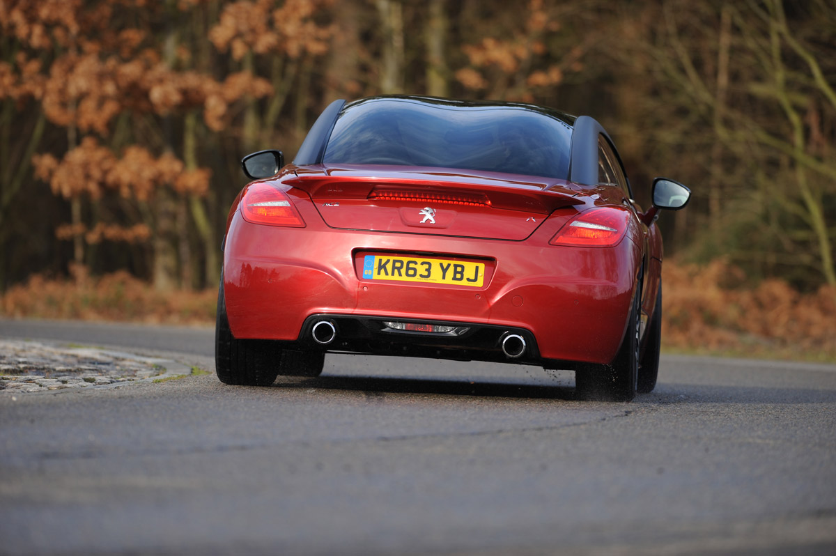 Peugeot RCZ R 2014 UK rear action