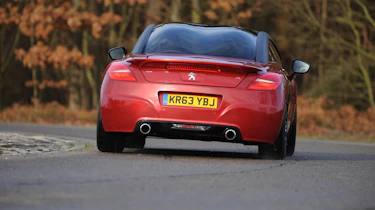 Peugeot RCZ R 2014 UK rear action