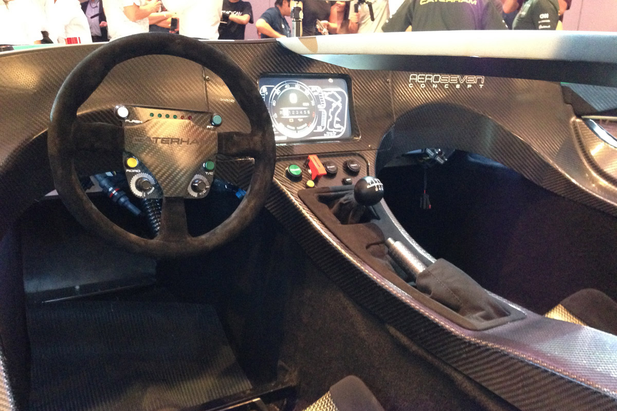 Caterham AeroSeven interior revealed 