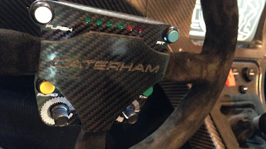 Caterham AeroSeven steering wheel