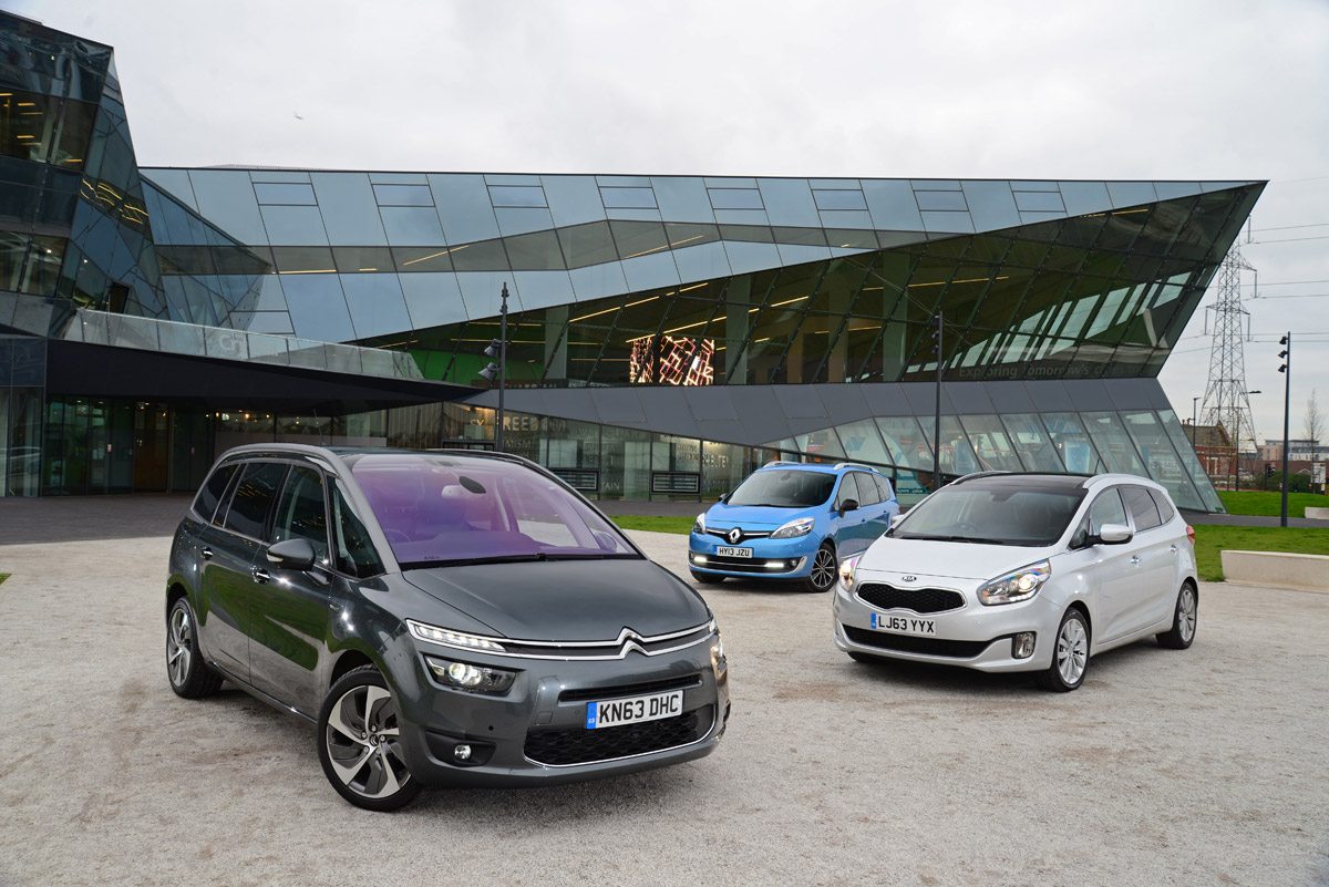 Citroen Grand C4 Picasso group test photo 1