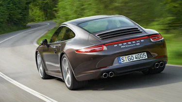 Porsche 911 Carrera 4S Coupe rear cornering