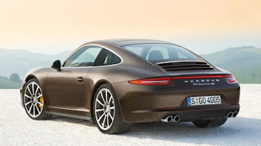 Porsche 911 Carrera 4S Coupe rear three-quarters