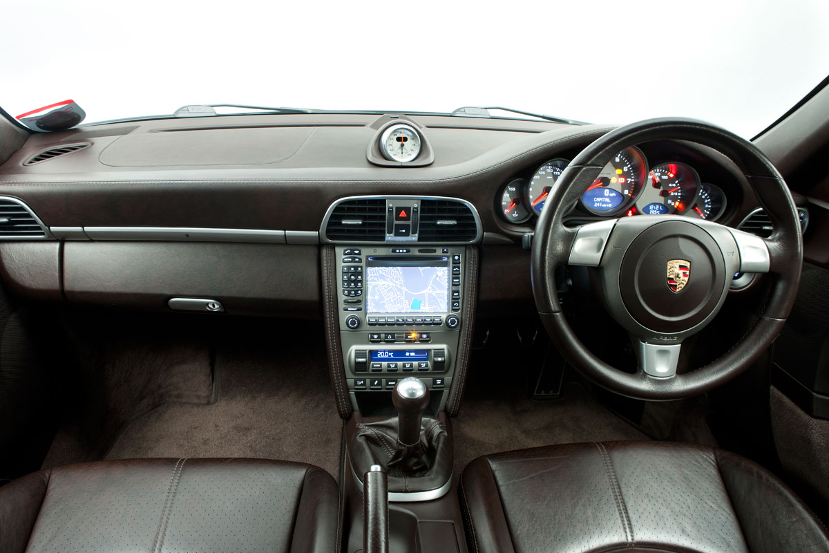 Porsche 911 997 interior