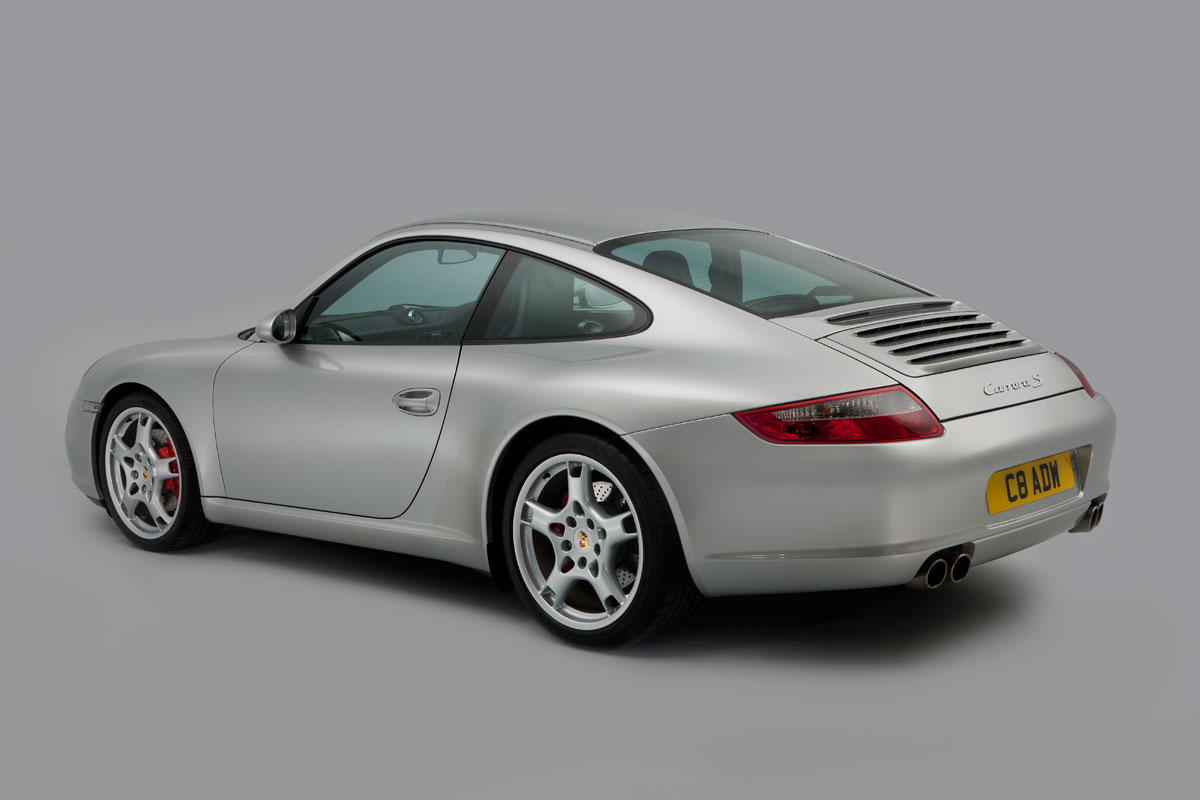 Porsche 911 997 rear three quarters