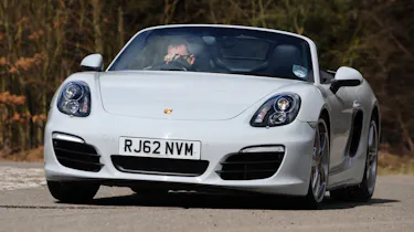 Porsche Boxster S PDK front cornering