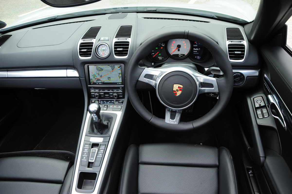 Porsche Boxster S PDK interior