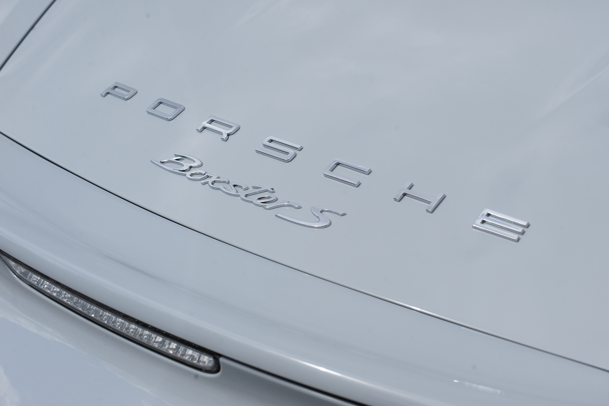 Porsche Boxster S PDK badge