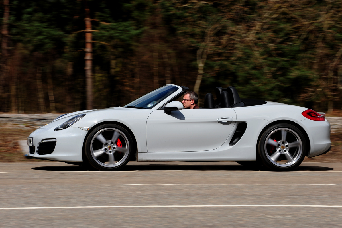 Porsche Boxster S PDK panning