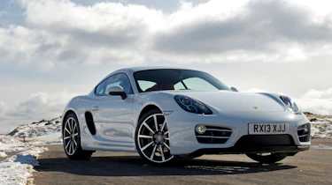 Porsche Cayman front three-quarters