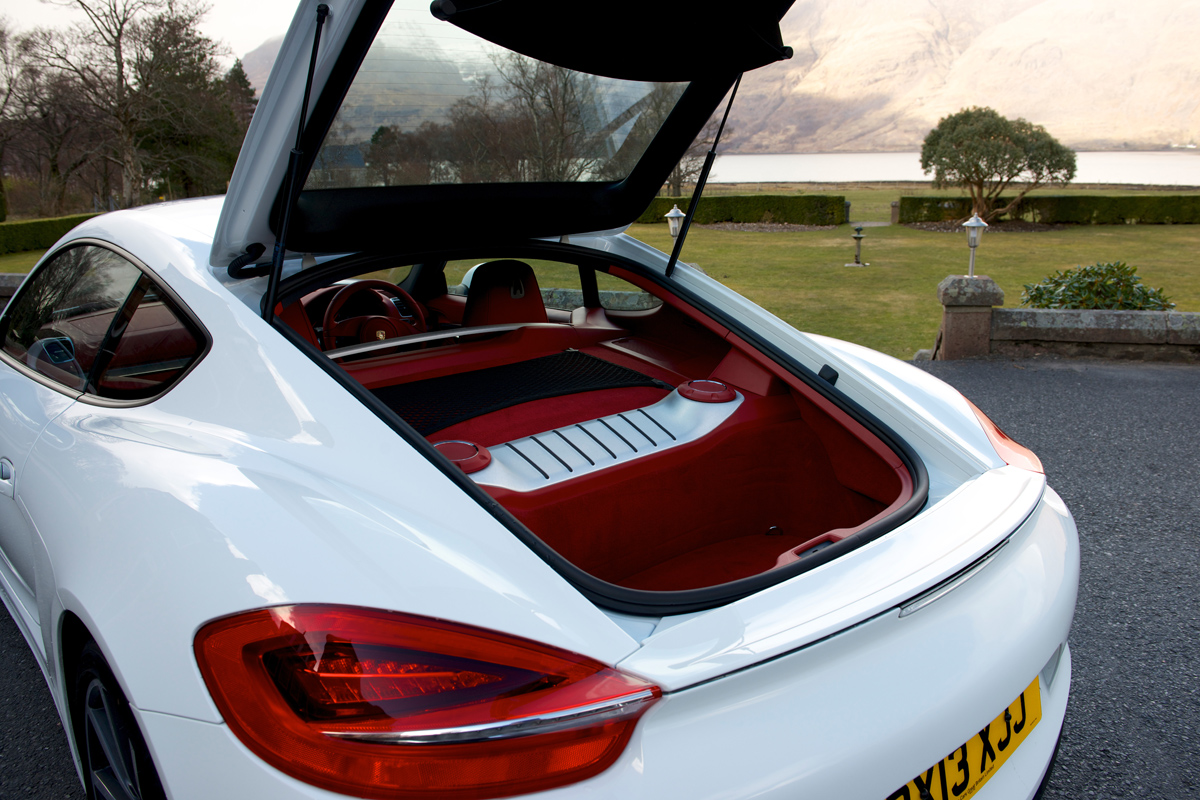 Porsche Cayman boot